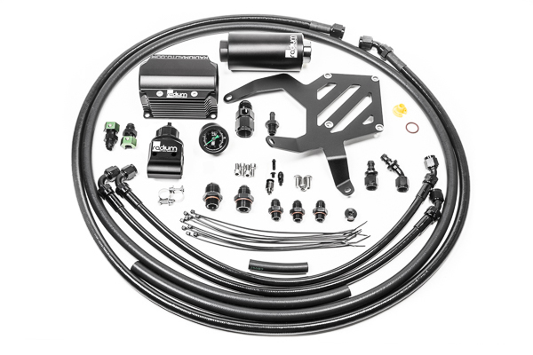 Radium Engineering — Radium Engineering FR-S/BRZ/GT86/GR86 Fuel Hanger Plumbing Kit w/ Stainless Filter - view 3